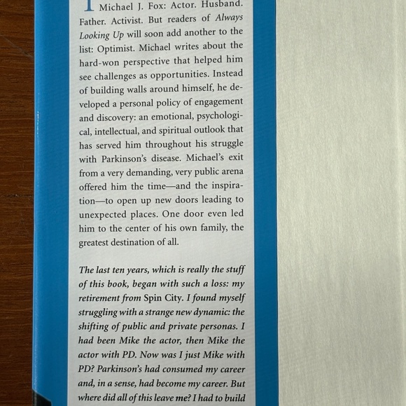 Always Looking Up Hardcover Book by Michael J. Fox - Picture 4 of 7